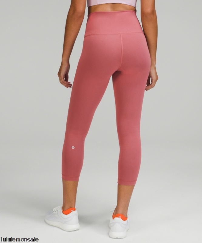 Lululemon Damen DELULU079 | Lululemon Deutschland Brier Rose Wunder Train High-rise Crop 23